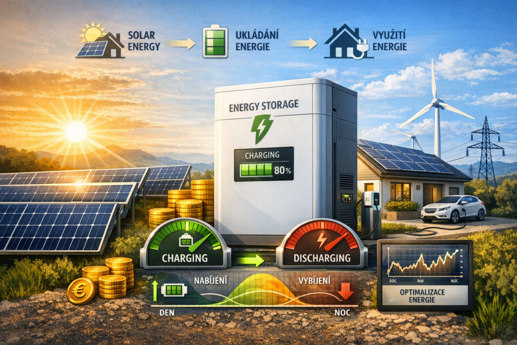 Proměna fotovoltaiky v komplexní energetický systém. Řízení spotřeby, optimalizaci provozu, agregace flexibility a služby SVR
