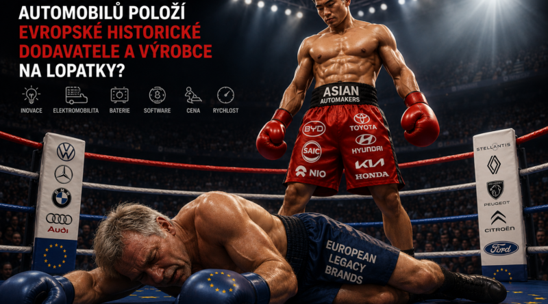 Kdy asijští výrobci automobilů položí evropské historické výrobce a hráče na lopatky?