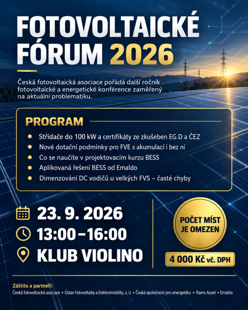 FF2026 Fotovoltaické Fórum a Energetická konference